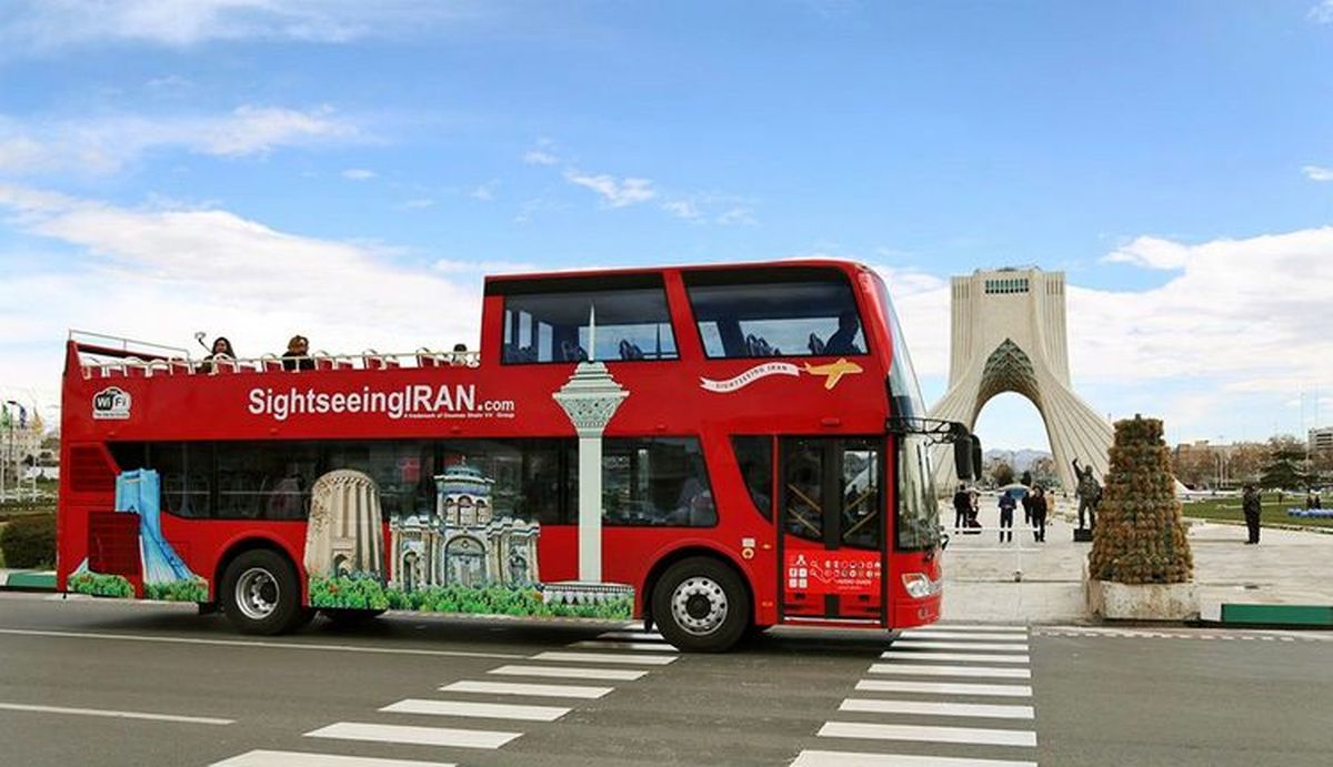 تهرانگردی با اتوبوس های دوطبقه