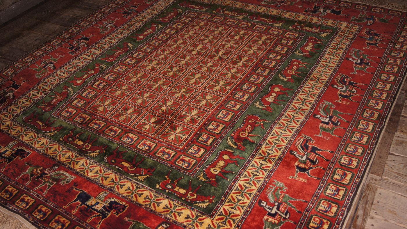 فرش پازیریک | کهن ترین قالی کشف شده به جامانده از سکاها